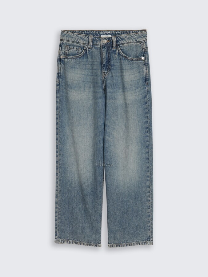 Baggy jeans by Teen Boys, Tinted Blue Denim
