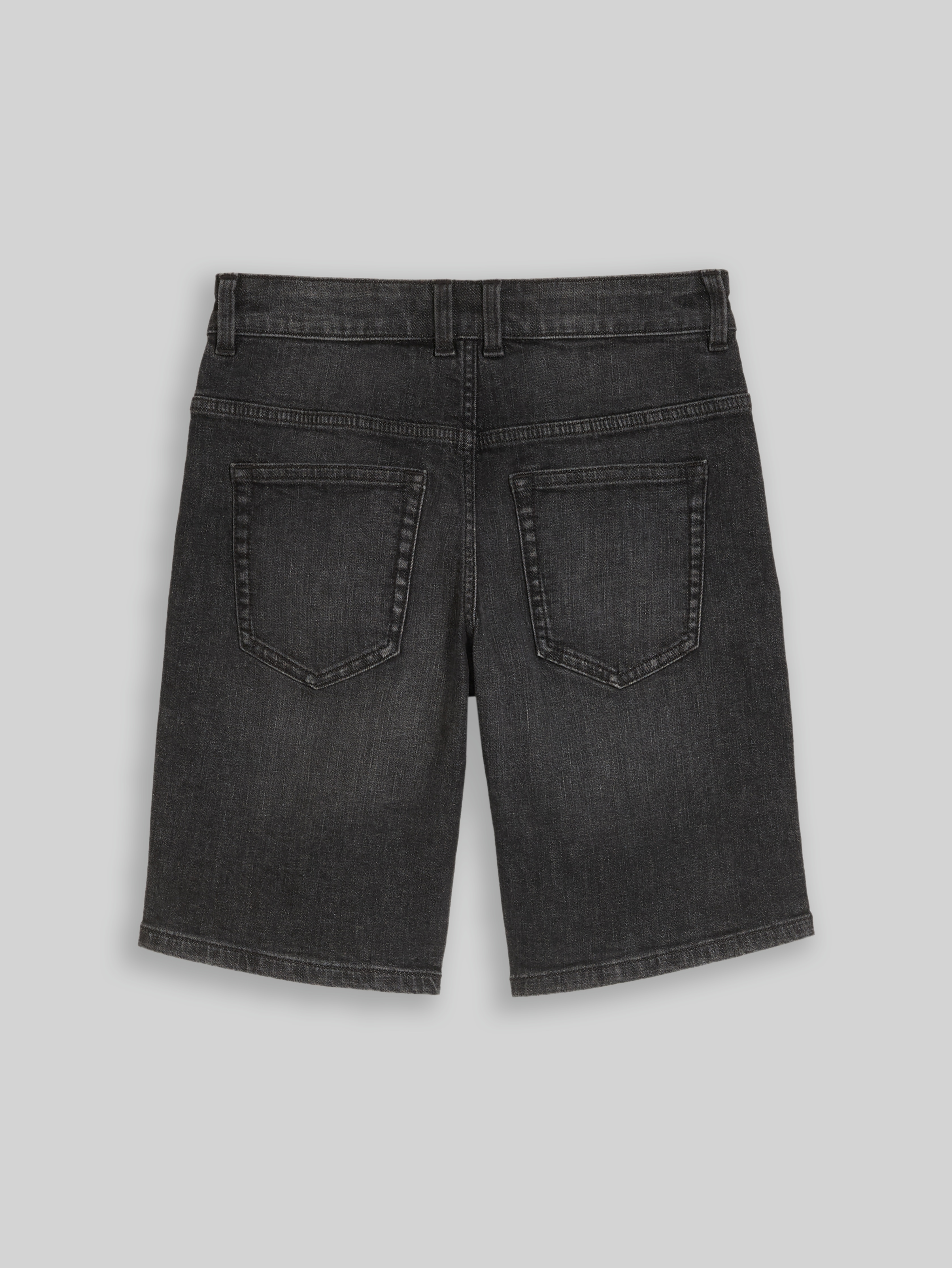 JIM BERMUDA stretch denim shorts in grey by Tom Tailor