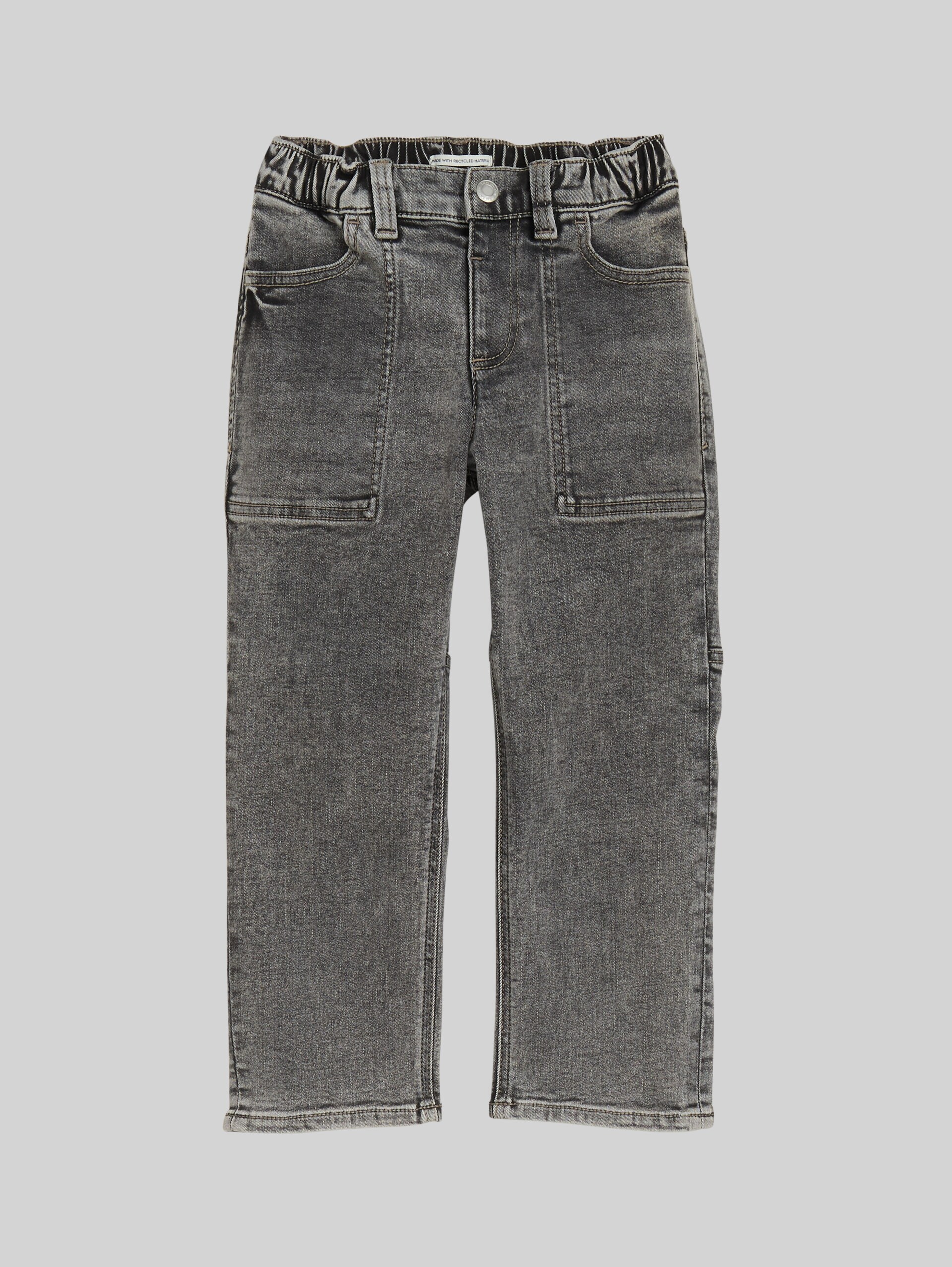 Baggy Jeans - grey denim - Vorder-Produkt-Ansicht