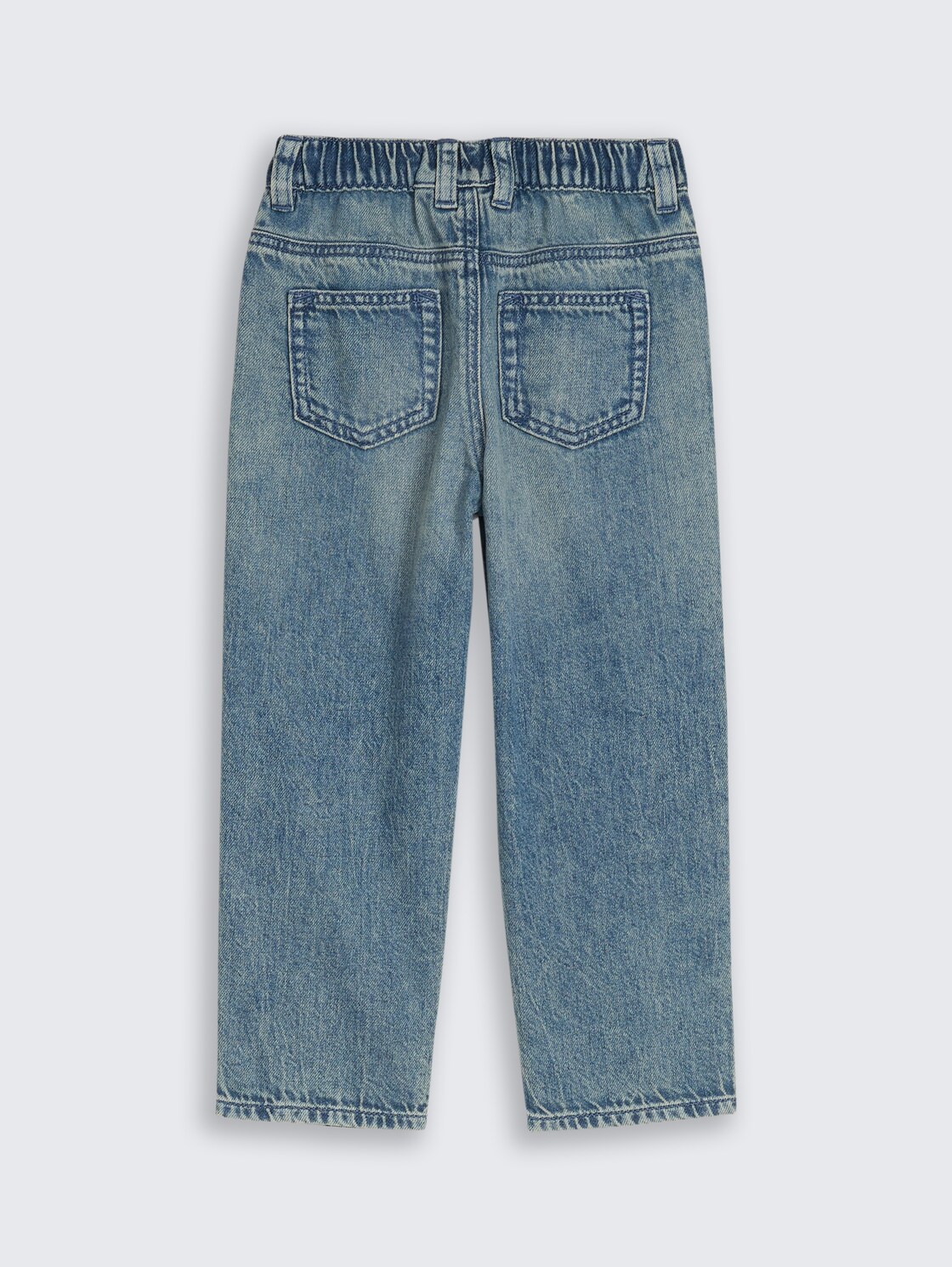Loose Fit Jeans - Tinted Blue Denim