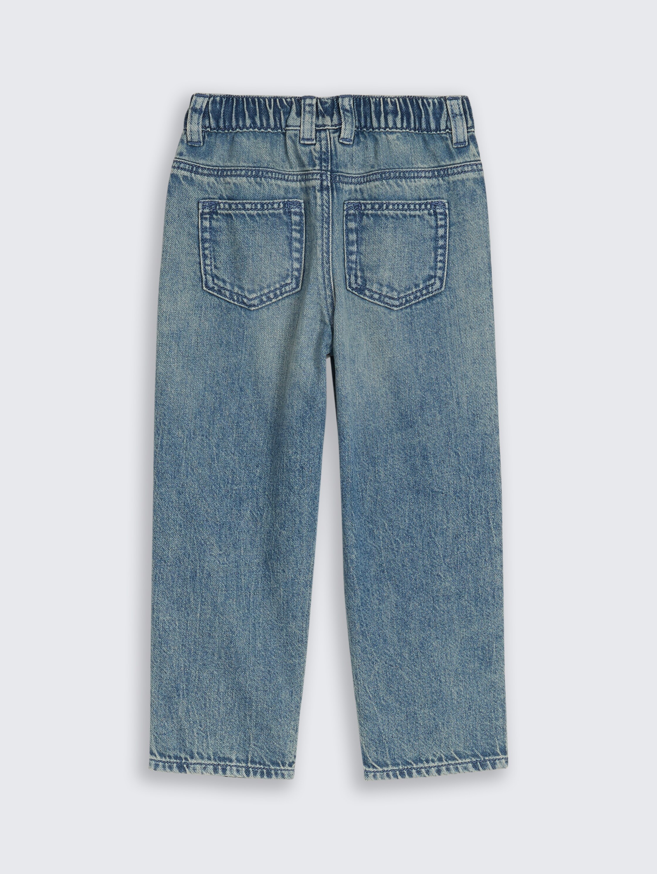 Losvallende jeans - tinted_blue_denim - 