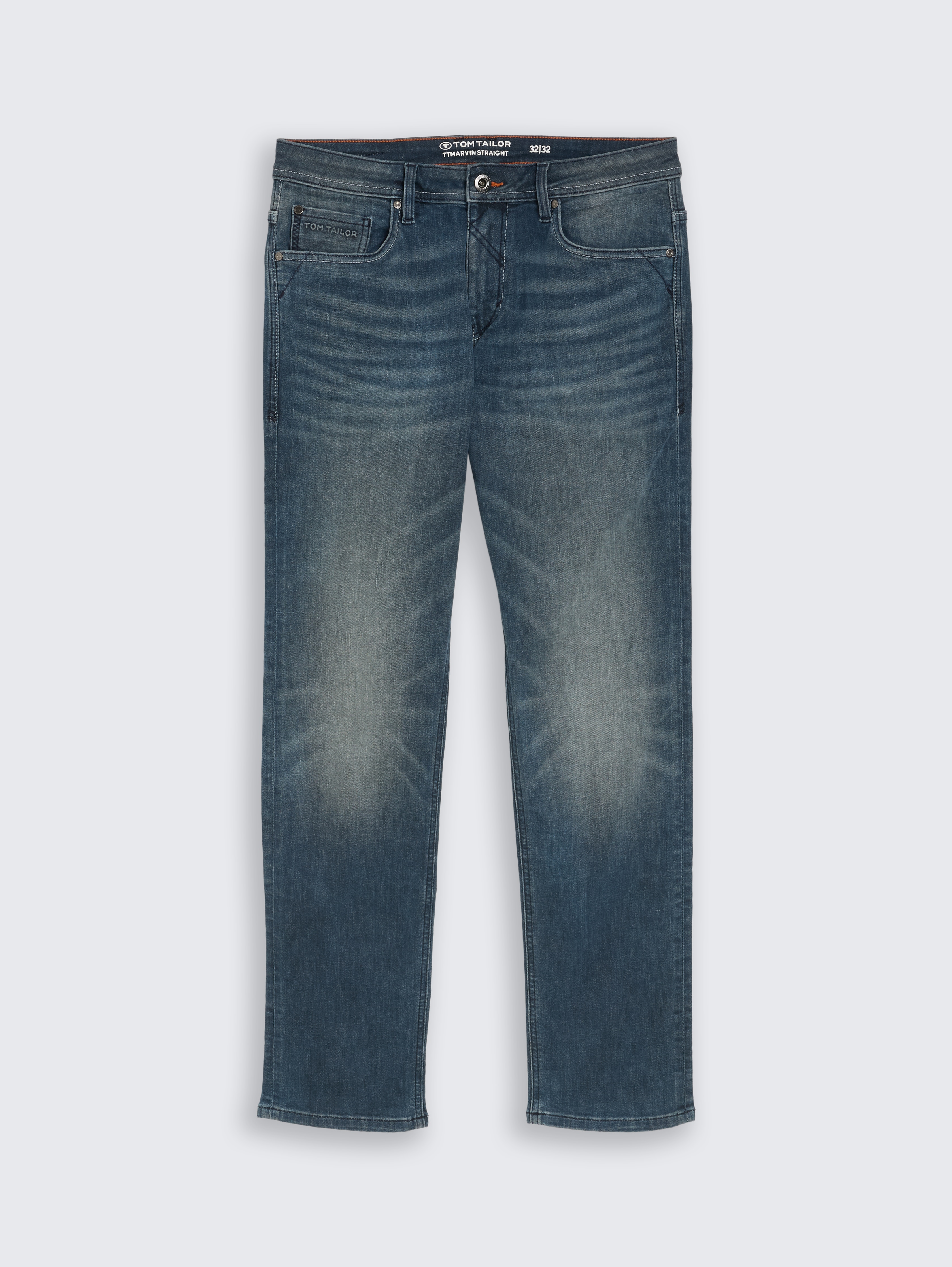 TTMARVIN STRAIGHT Jeans by Men, Tinted Blue Denim