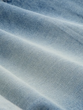Short en jean TTJOSH REGULAR SLIM - Light Stone Blue Denim - Vue de la matière