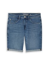 Nicht ausgewählt, TTJOSH REGULAR SLIM Jeans Shorts von Tom Tailor, blau