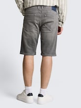 TTJOSH REGULAR SLIM Jeans Shorts - grey denim - Auschnitt Model-Rückansicht