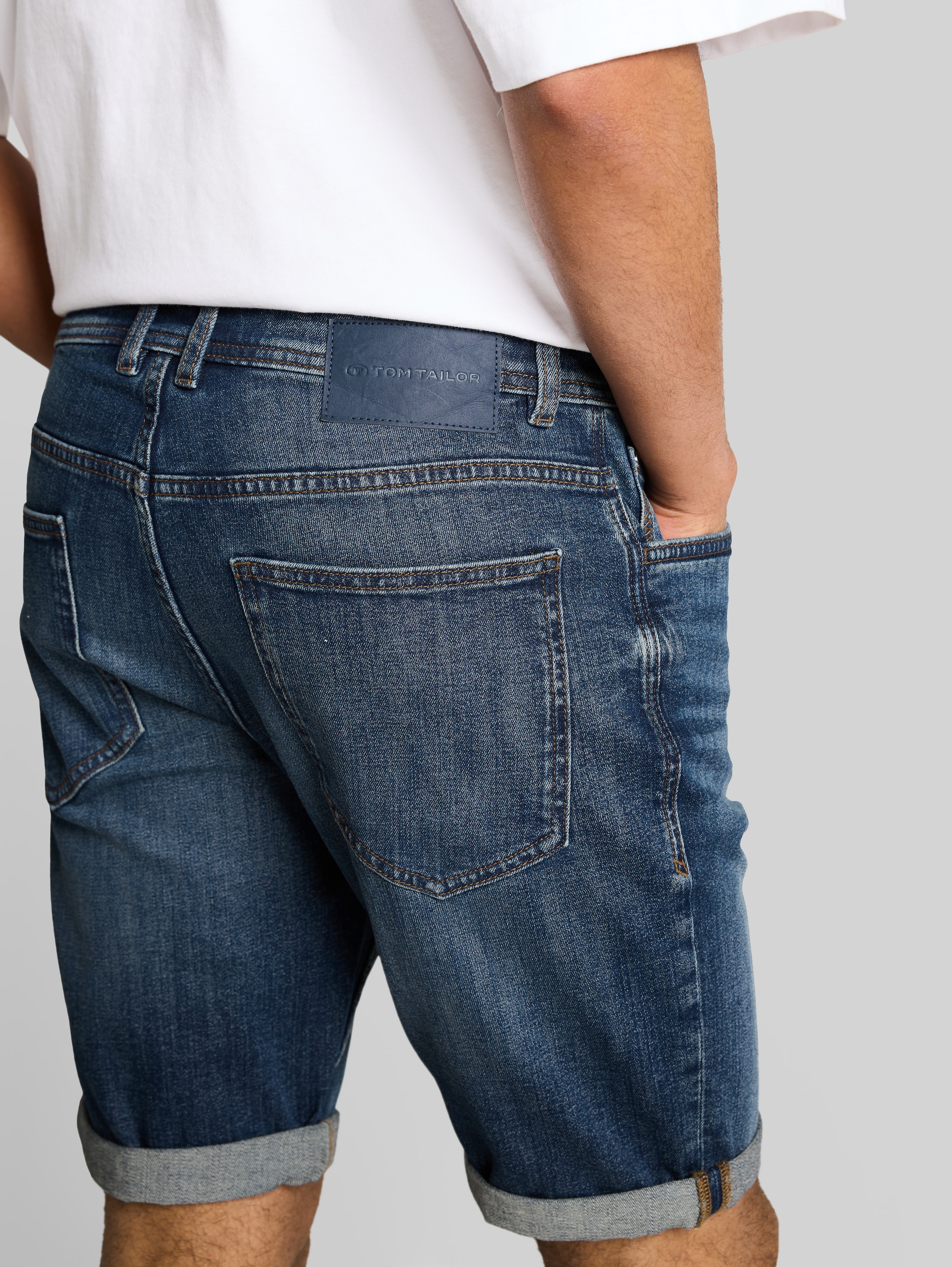 Дънкови къси панталони JOSH Regular Slim - Image 6