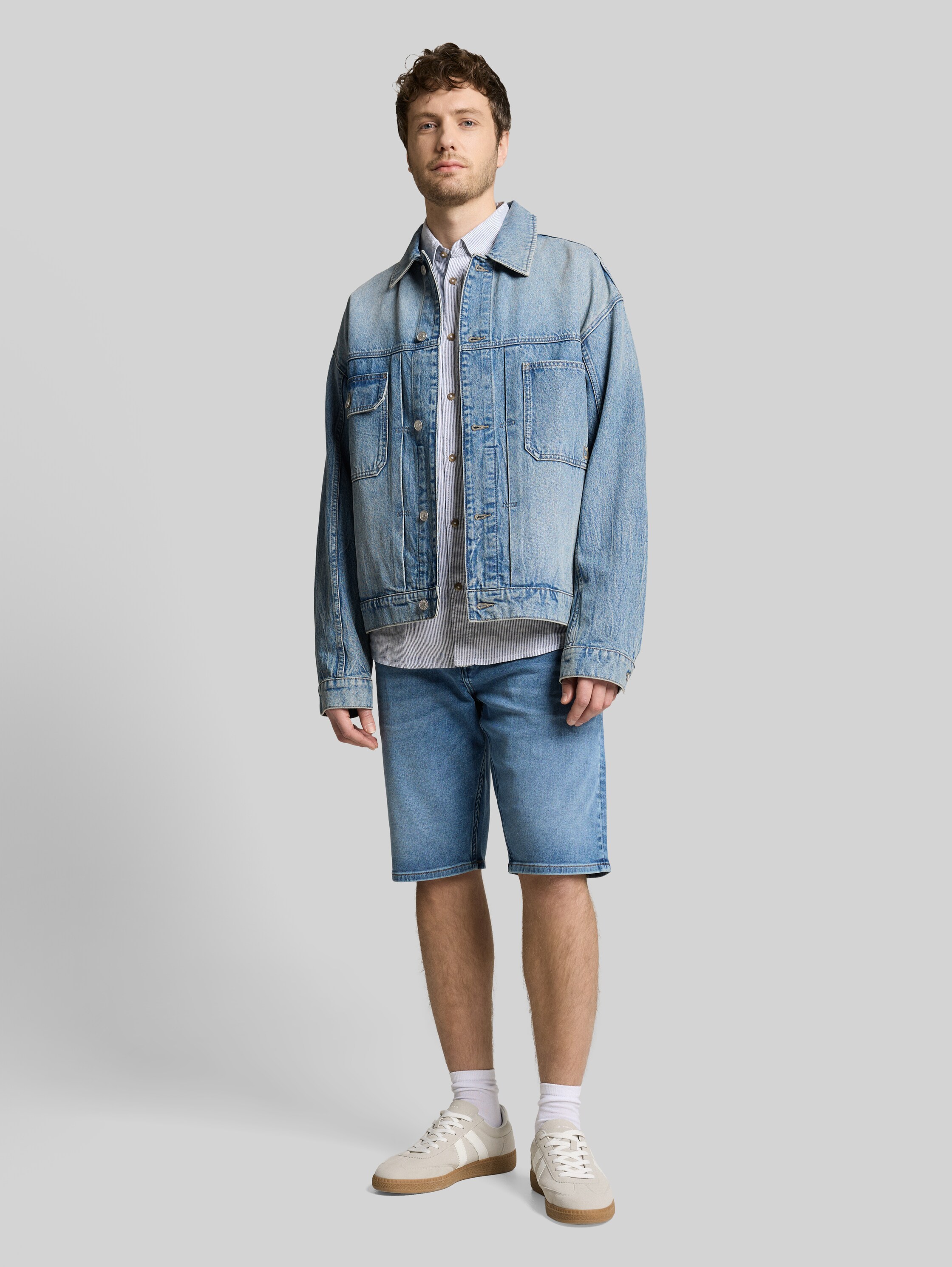 Дънкови къси панталони JOSH Regular Slim със супер еластан Stretch