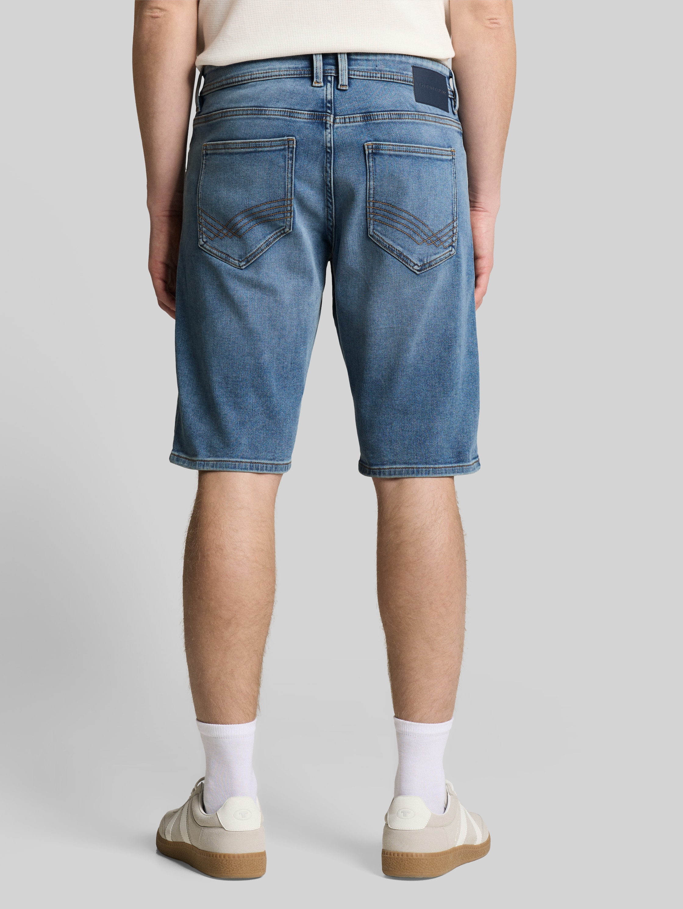 Дънкови къси панталони JOSH Regular Slim със супер еластан Stretch - Image 5