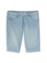 Nicht ausgewählt, TTJOSH REGULAR SLIM Jeans Shorts mit Superstretch von Tom Tailor, blau