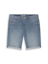Ausgewählt, TTJOSH REGULAR SLIM Jeans Shorts mit Superstretch von Tom Tailor, blau