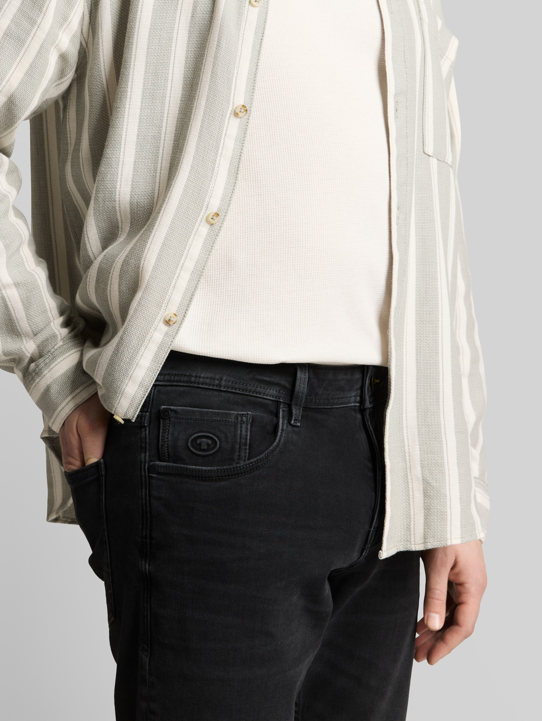 Дънкови къси панталони JOSH Regular Slim със супер еластан Stretch - Image 6