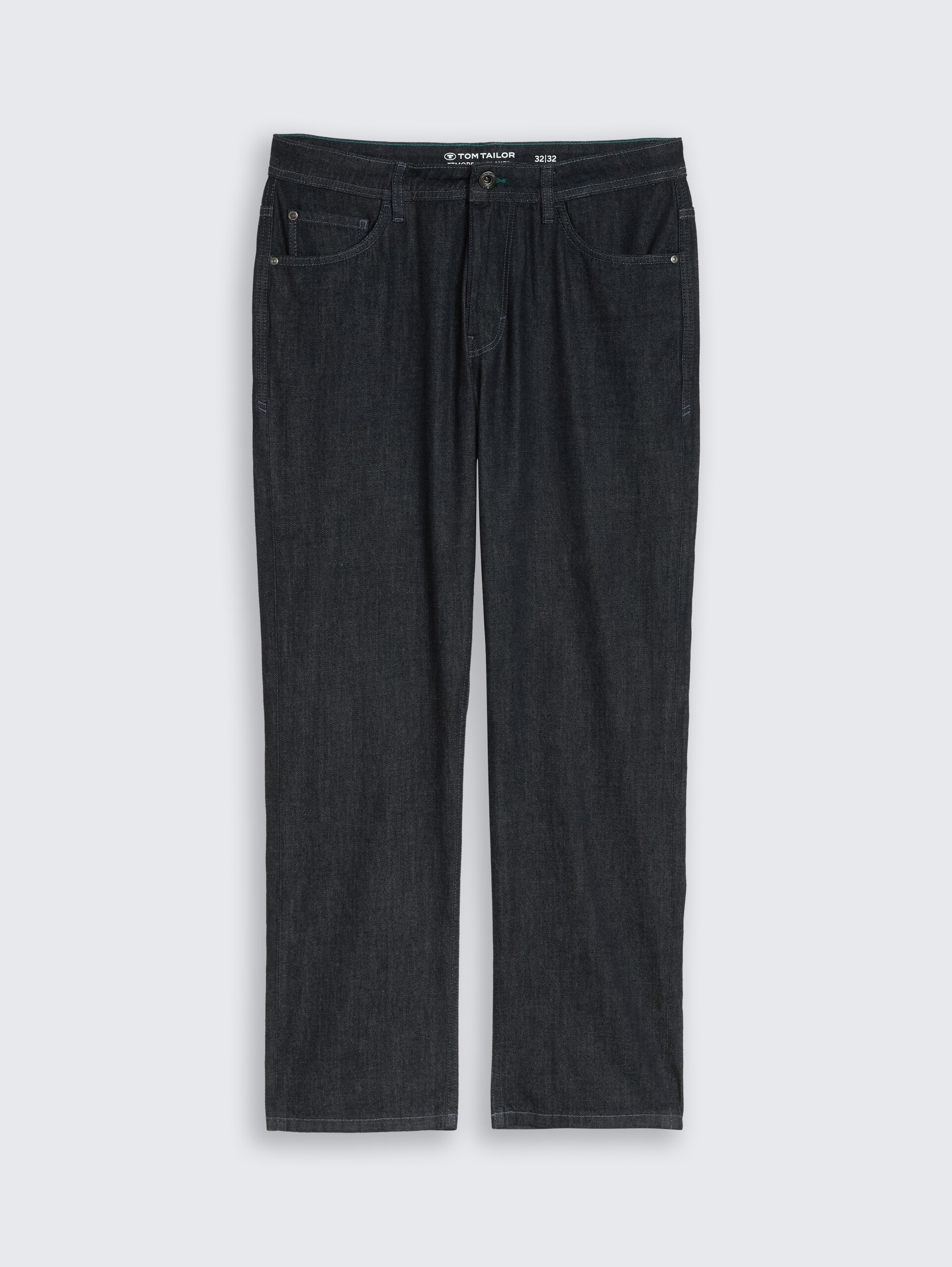 TTMORRIS RELAXED Jeans - Rinsed Blue Denim - Vorder-Produkt-Ansicht