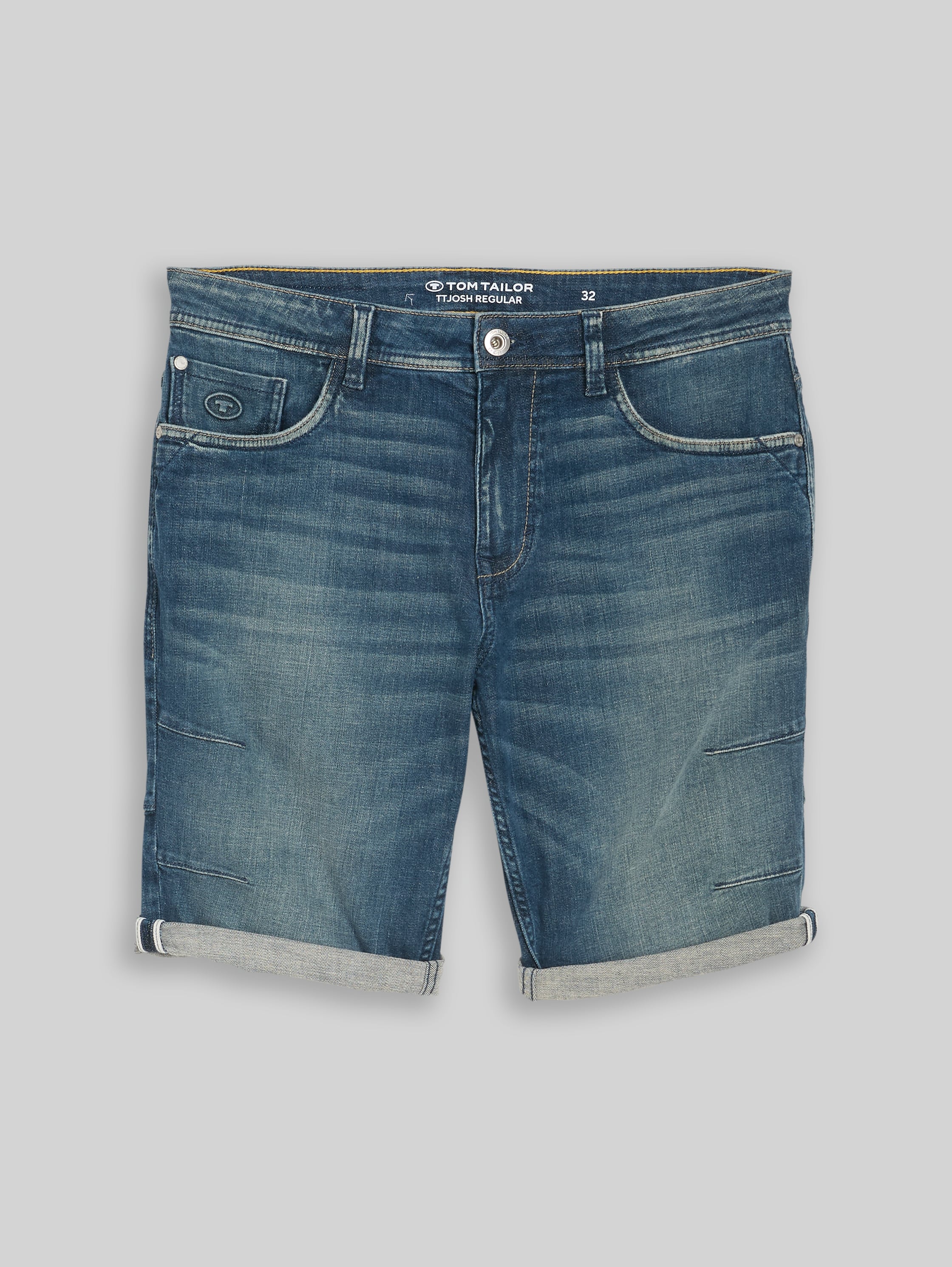 Дънкови къси панталони JOSH Regular Slim Stretch - Image 2