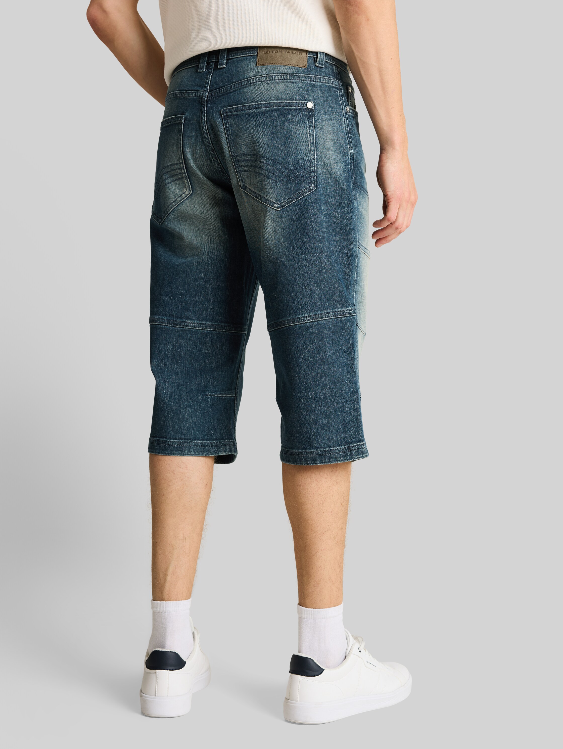 Дънкови къси панталони Morris Relaxed над коляното Stretch - Image 5