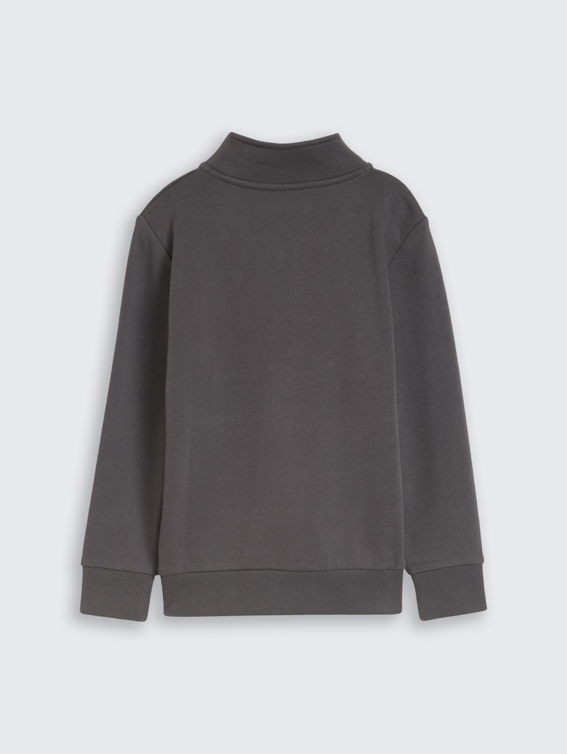 College Sweatjacke mit Stehkragen - dark urban grey