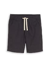 Ausgewählt, Loose Fit Shorts mit Kordel von Tom Tailor, grau