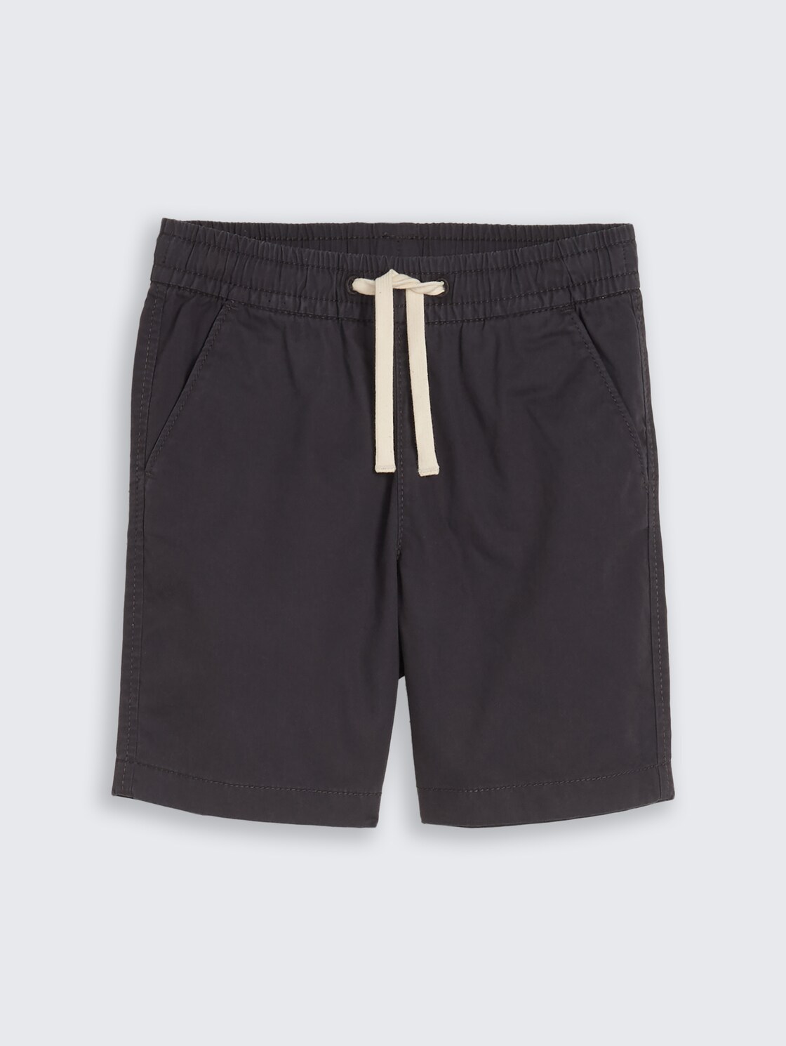 Loose Fit Shorts mit Kordel - coal grey - Vorder-Produkt-Ansicht