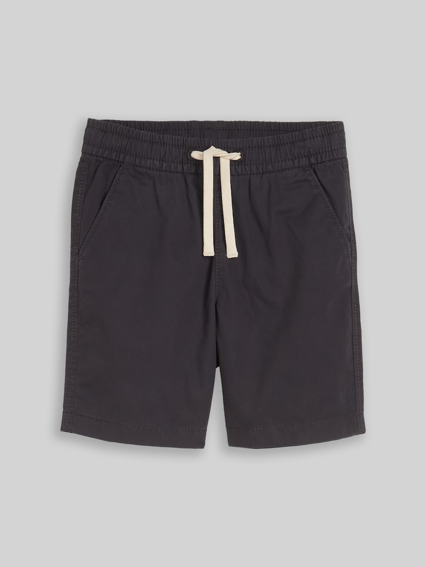 Loose Fit Shorts mit Kordel von Mini Boys, coal grey