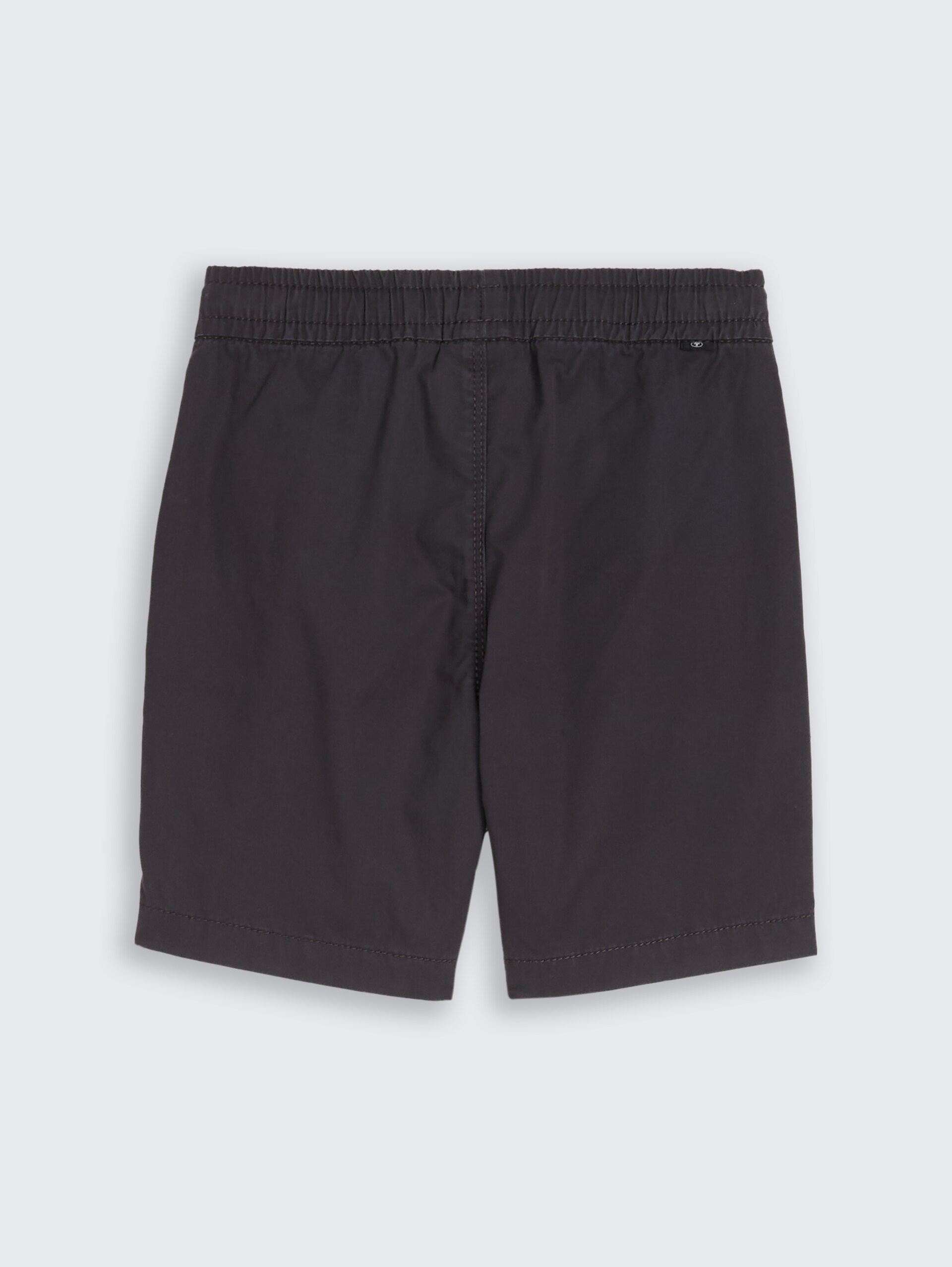 Losse shorts met trekkoord - coal grey