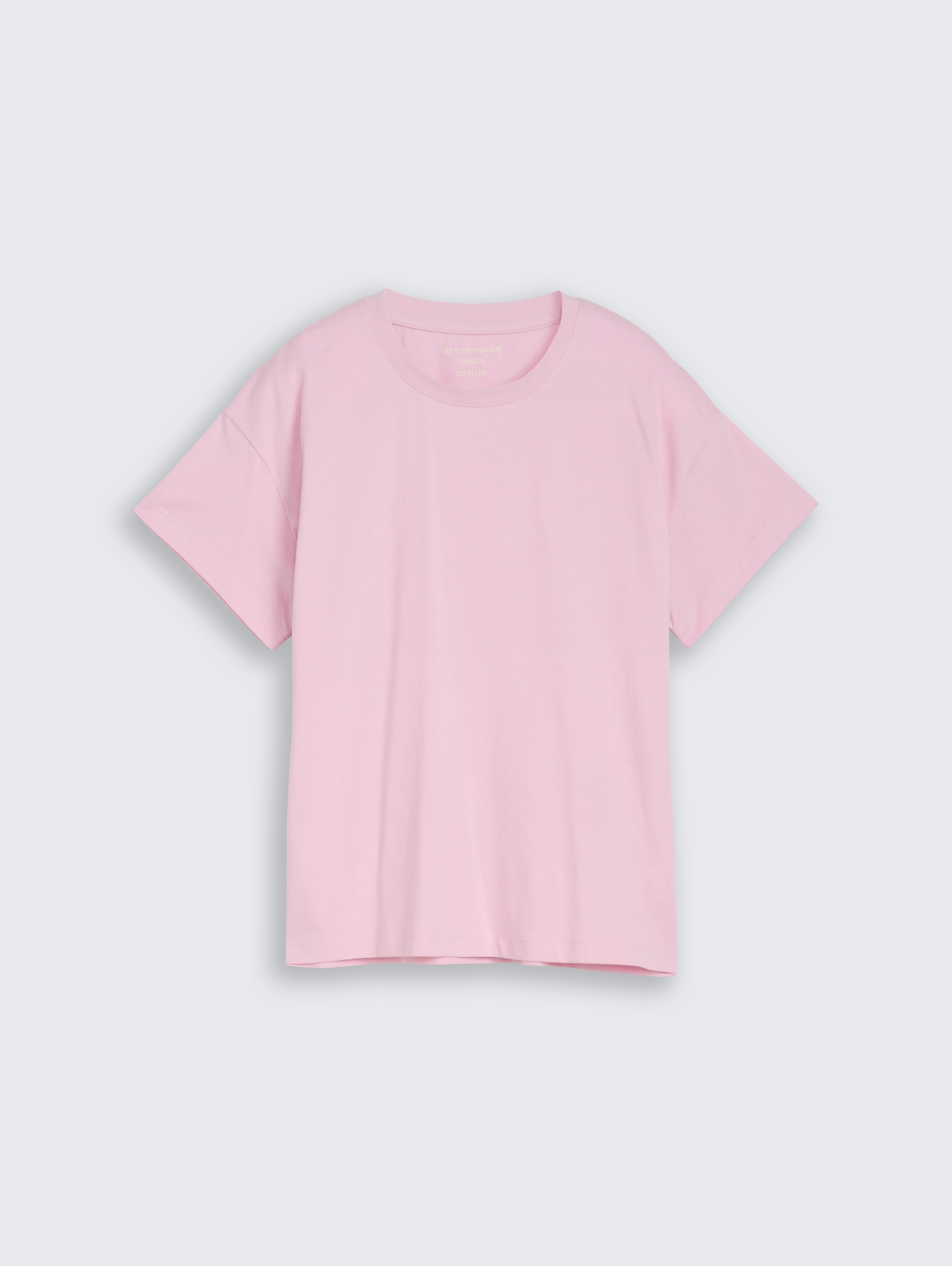 Oversize T-Shirt mit Rückenprint von Teen Girls, cold pink