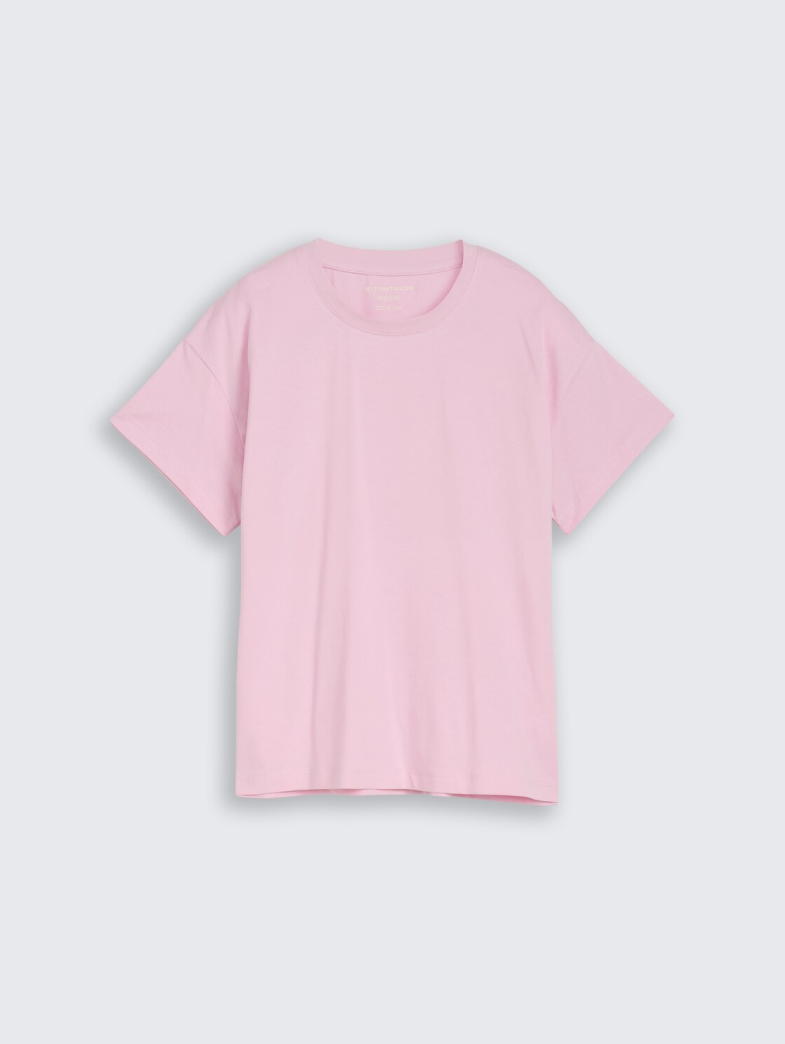 Oversize T-Shirt mit Rückenprint - cold pink - Vorder-Produkt-Ansicht