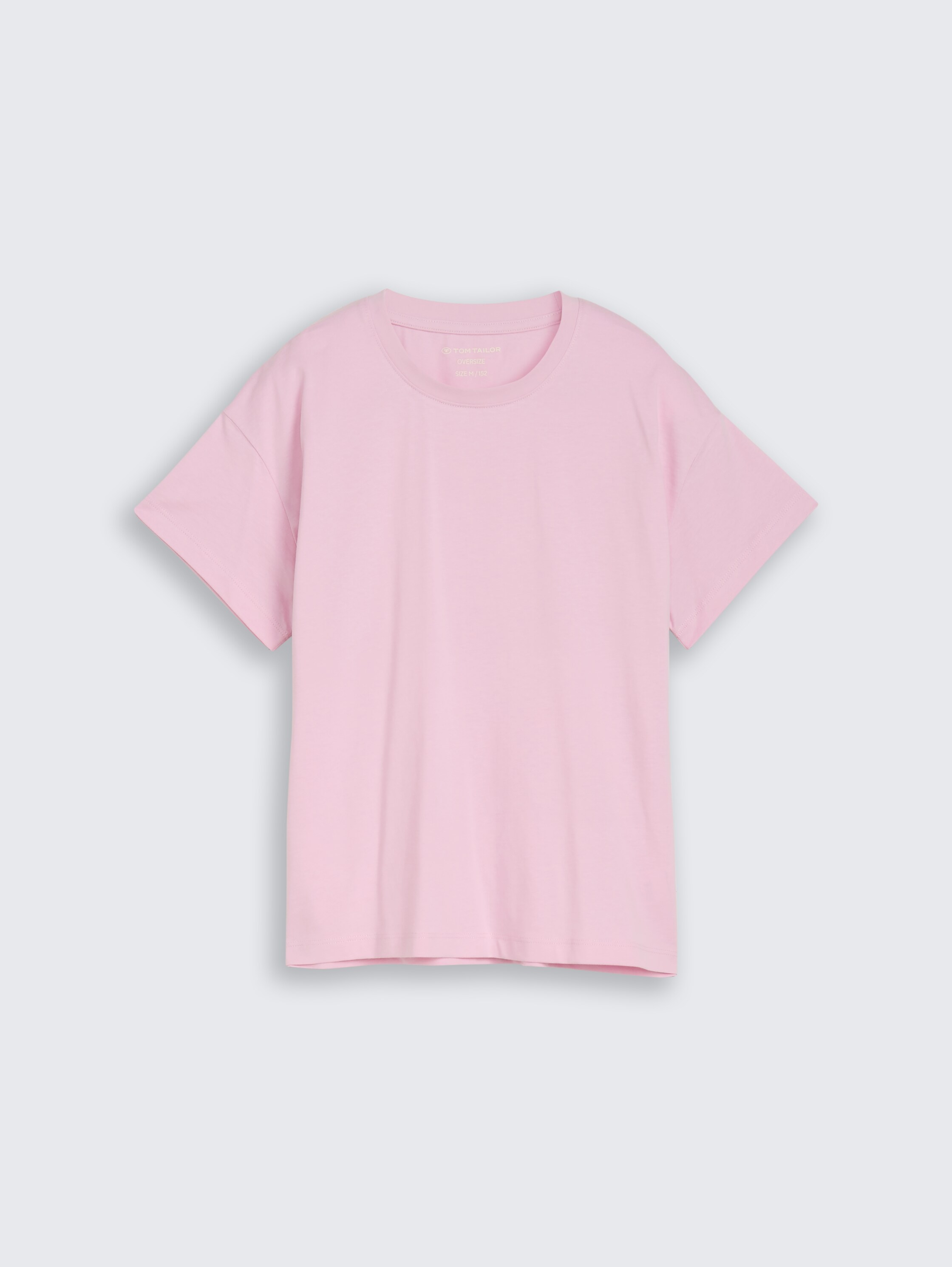 T-shirt oversize avec imprimé dans le dos - cold pink - Vue de face du produit