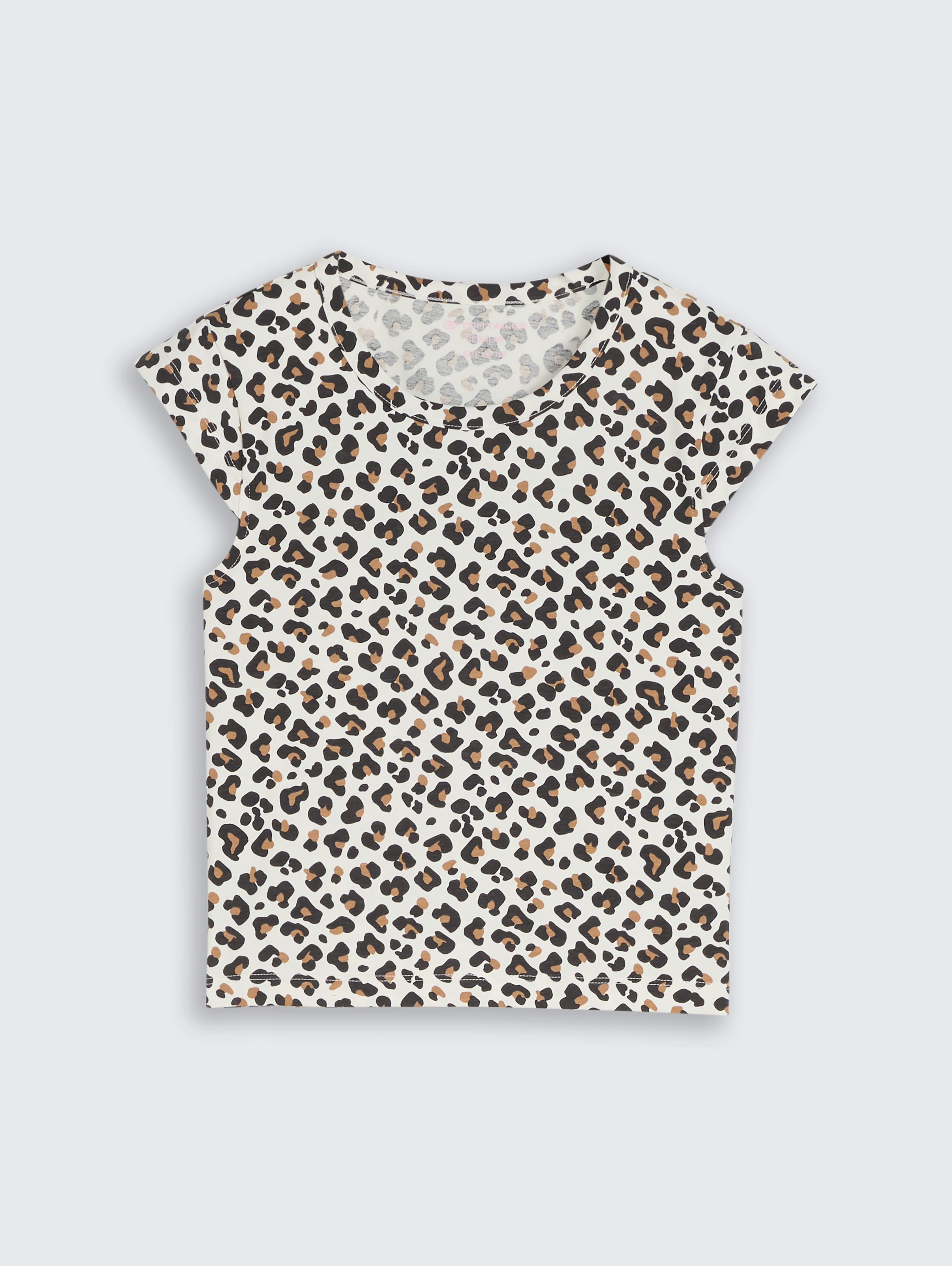 Oversize Sweatshirt mit Leo-Print von Teen Girls, white beige leo print