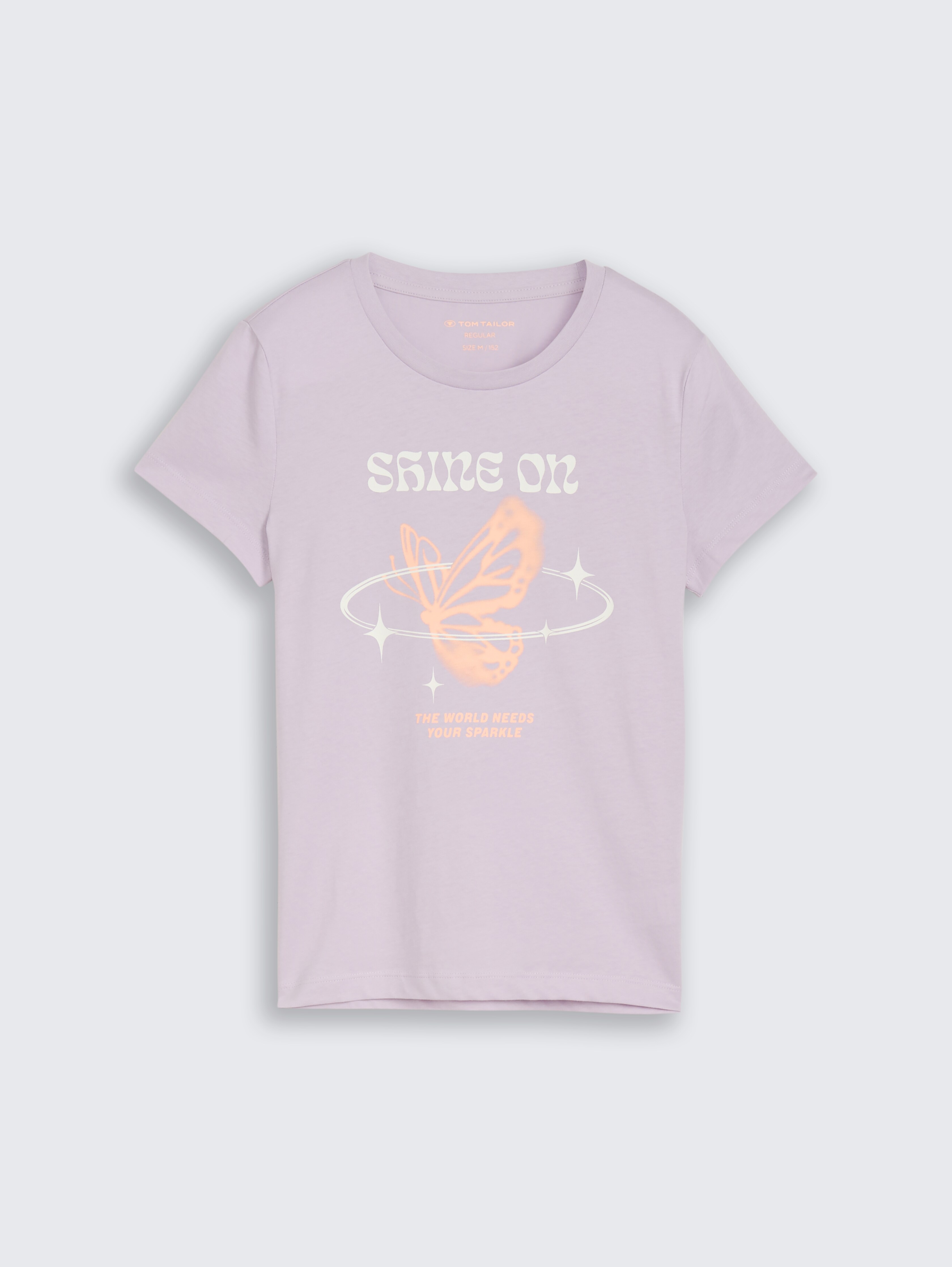 T-Shirt mit Print von Teen Girls, cool lilac
