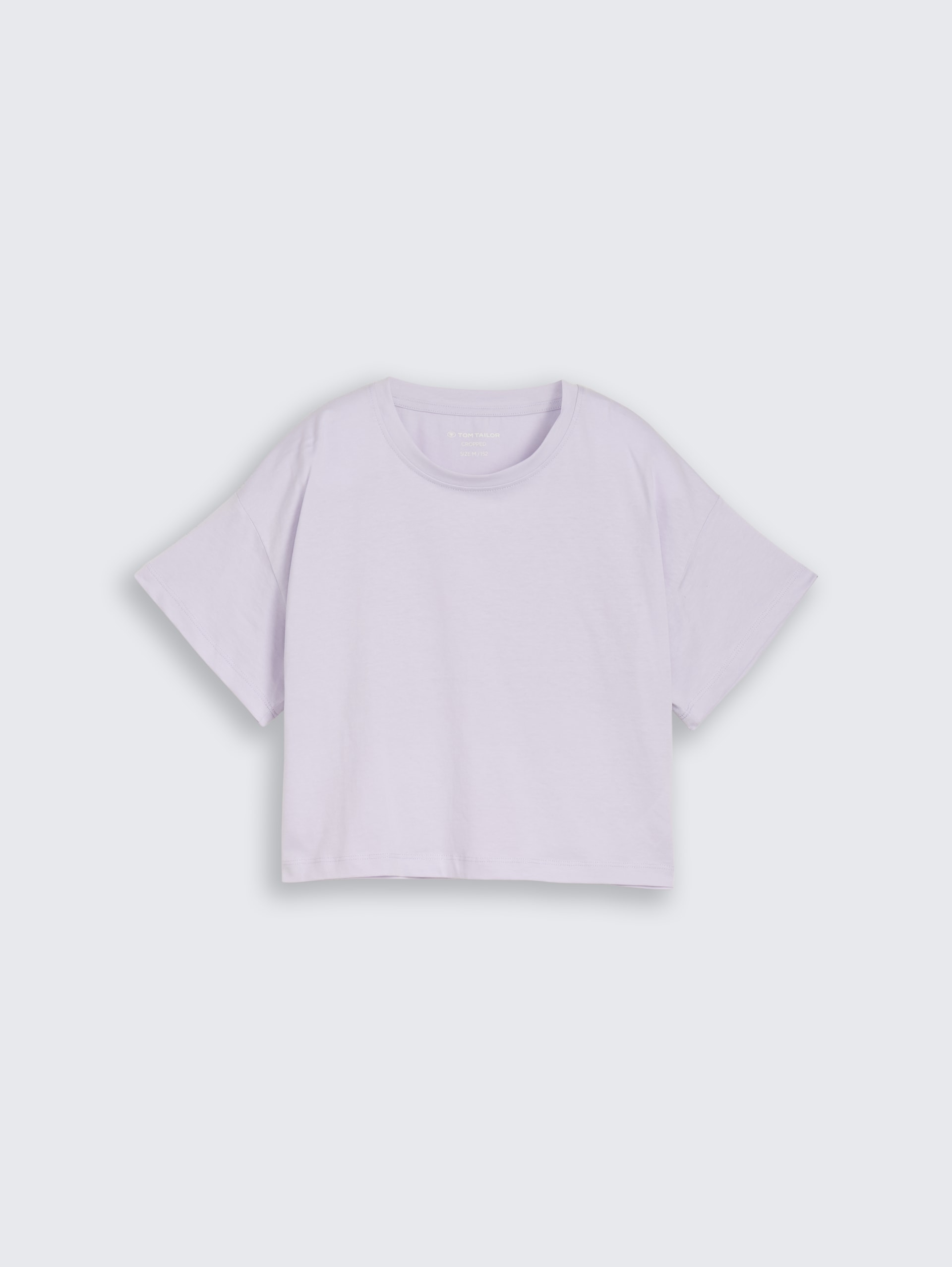 T-shirt court avec imprimé dans le dos - cool lilac - Vue de face du produit