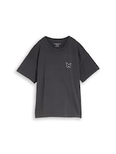 Ausgewählt, Oversize T-Shirt mit Rückenprint von Tom Tailor, grau