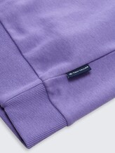 Sweat à capuche oversized avec imprimé dans le dos - vervain lilac - Vue détaillée du modèle