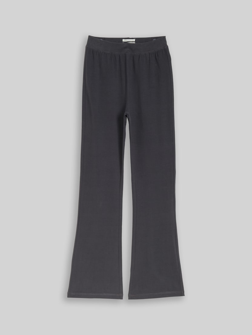 Flared Leggings von Teen Girls, coal grey