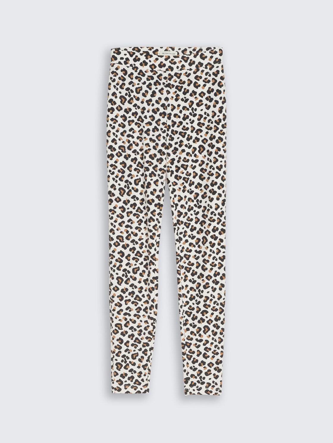 Leggings mit Leo-Muster - white beige leo print