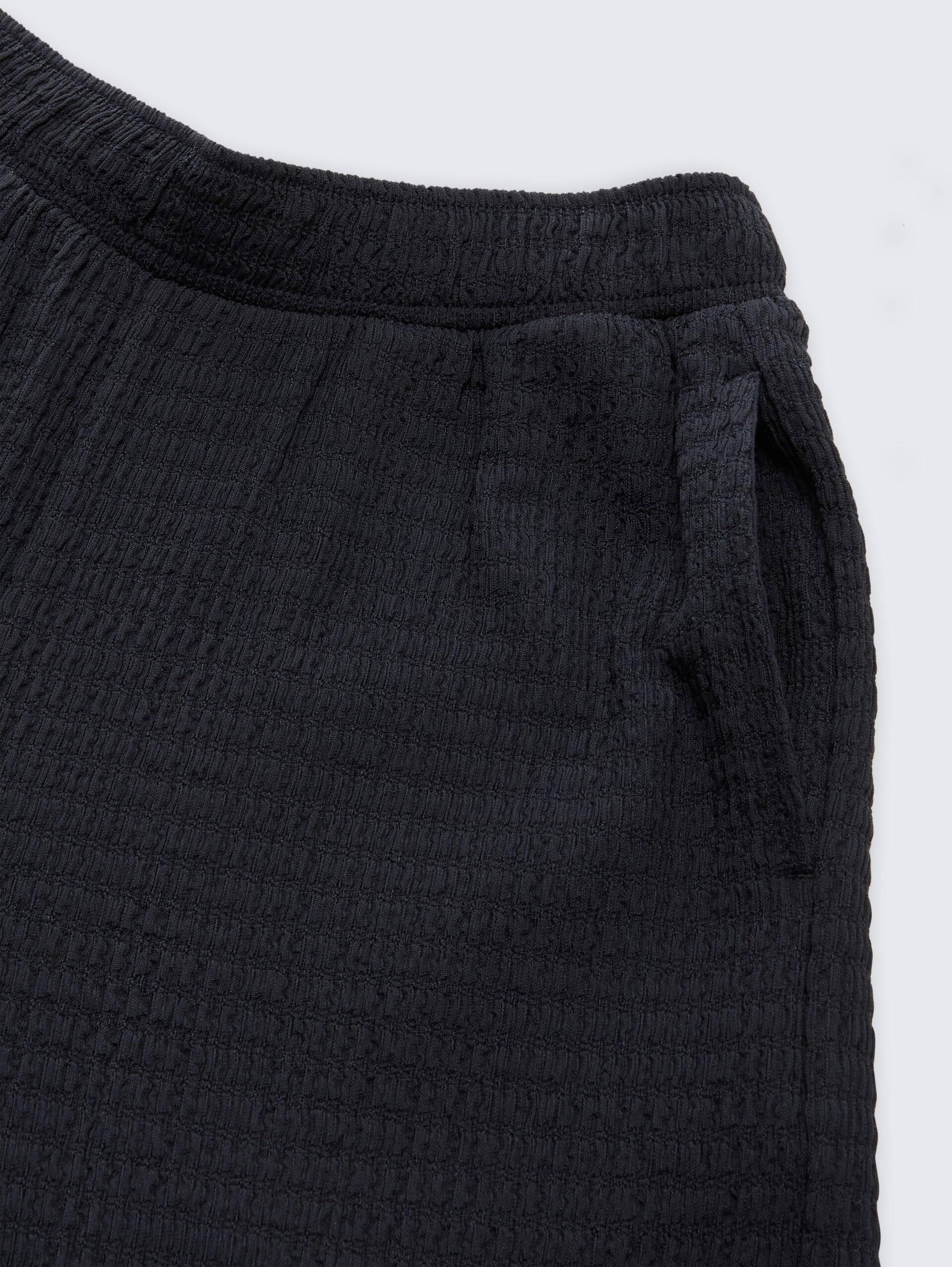 Pantalon large structuré - coal grey
