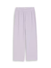 Geselecteerd, Wide leg broek met structuur door Tom Tailor, paars