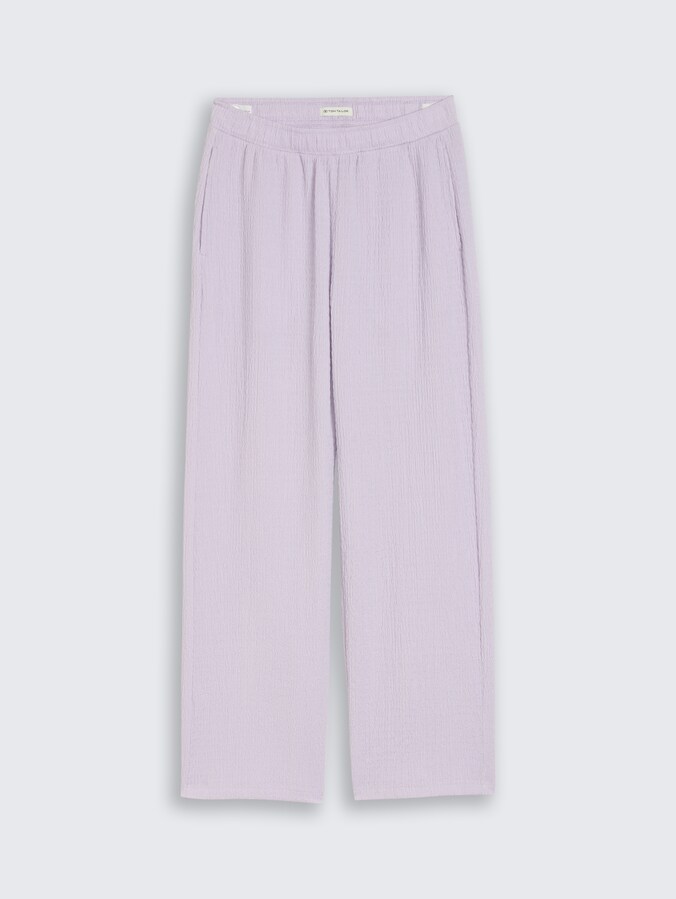 Wide Leg Hose mit Struktur von Teen Girls, cool lilac