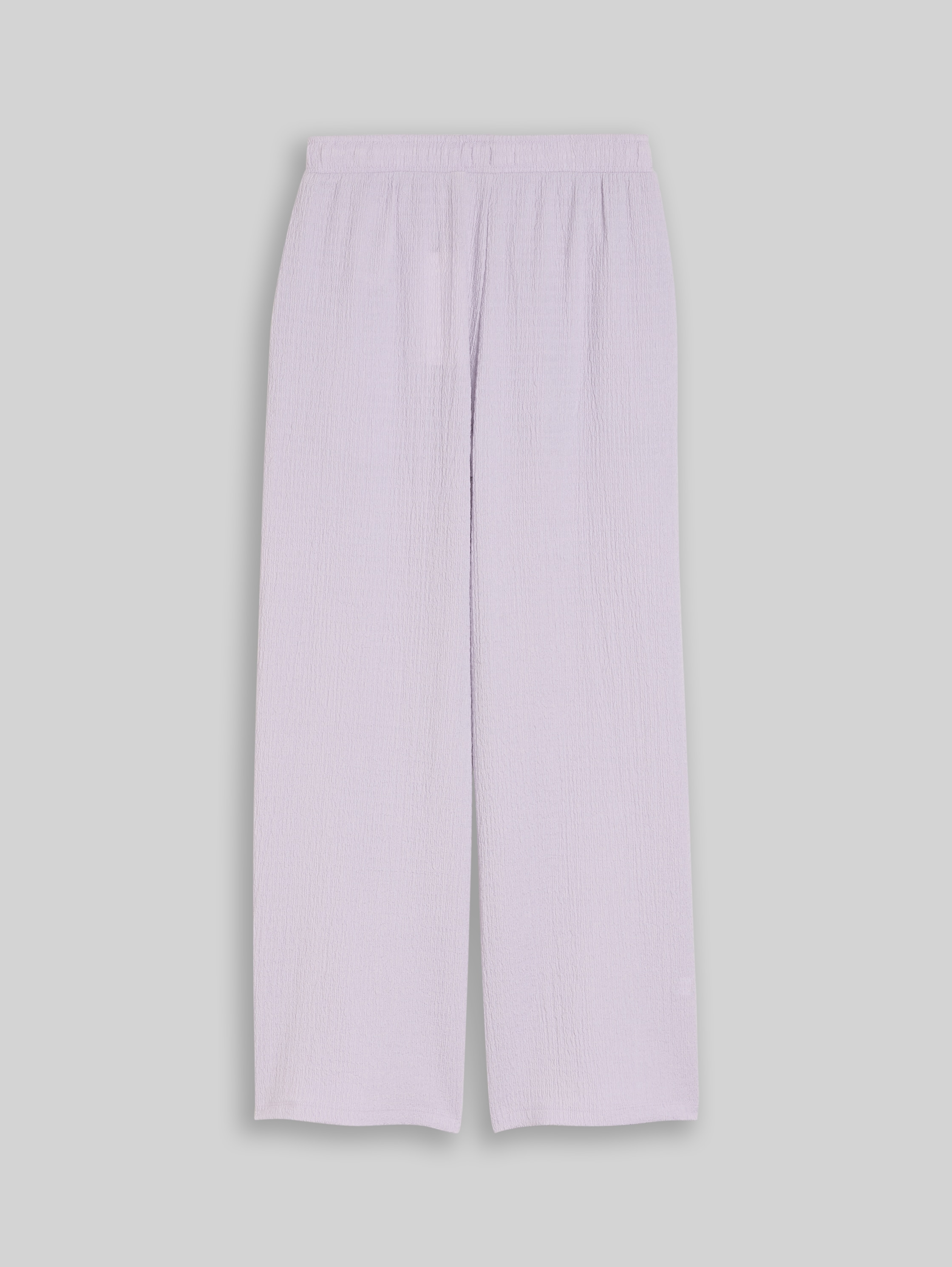 Текстурирани панталони с Wide Leg - Image 3