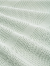 Pull en coton - soft greyish green - Vue de la matière