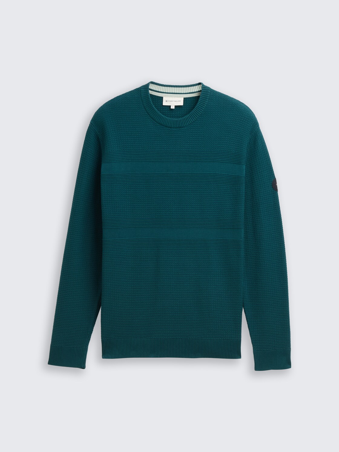 Strickpullover aus Baumwolle - Deep Meadow Green