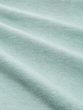 Strickpullover mit Polokragen - soft greyish green melange - Material-Ansicht