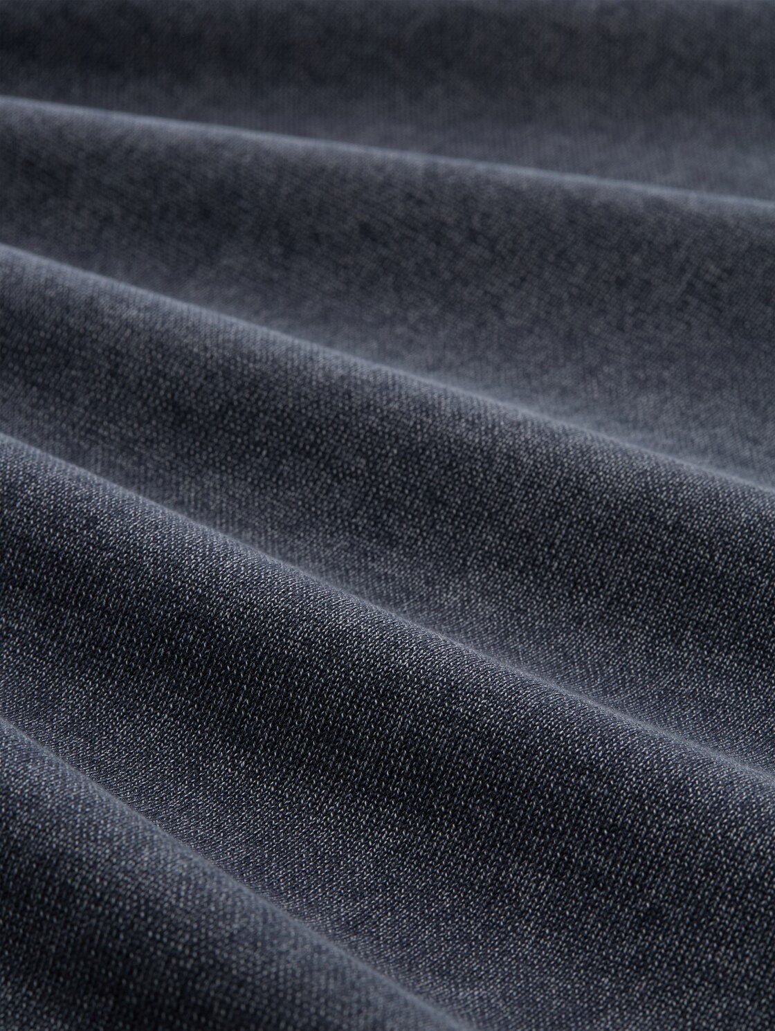 Strickpullover aus Baumwolle - sky captain blue - Material-Ansicht