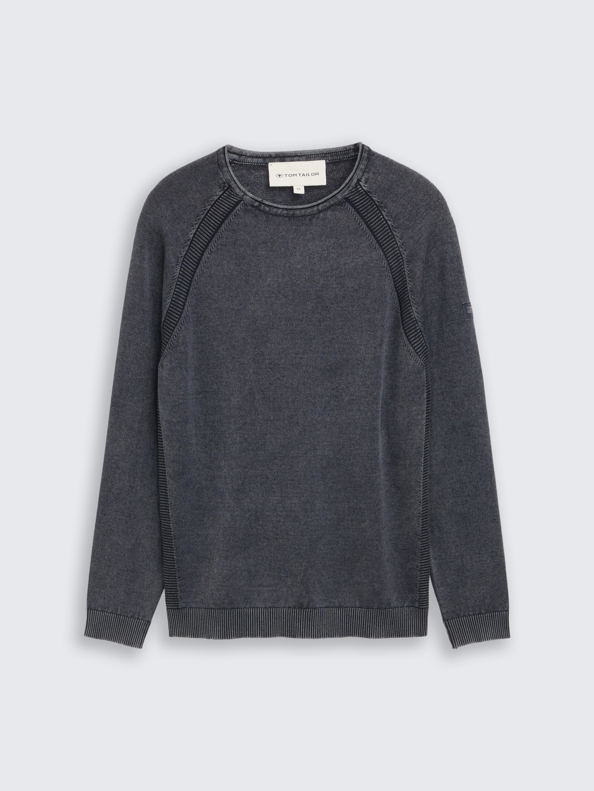 Strickpullover aus Baumwolle - sky captain blue