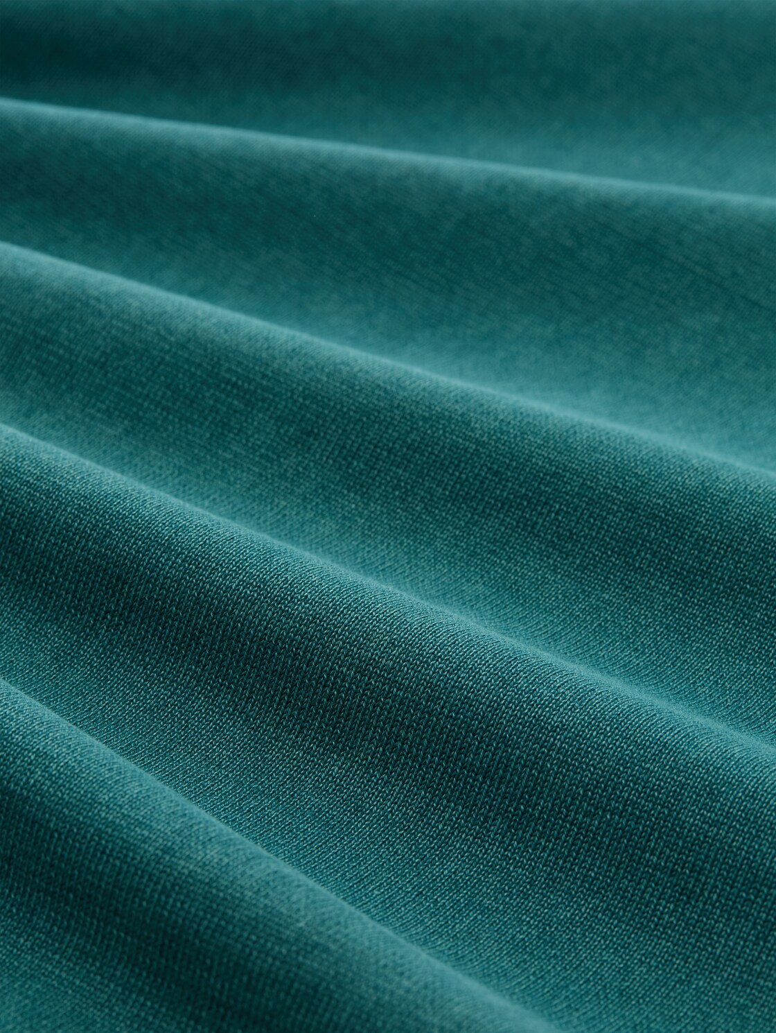 Strickpullover aus Baumwolle - Deep Meadow Green - Material-Ansicht