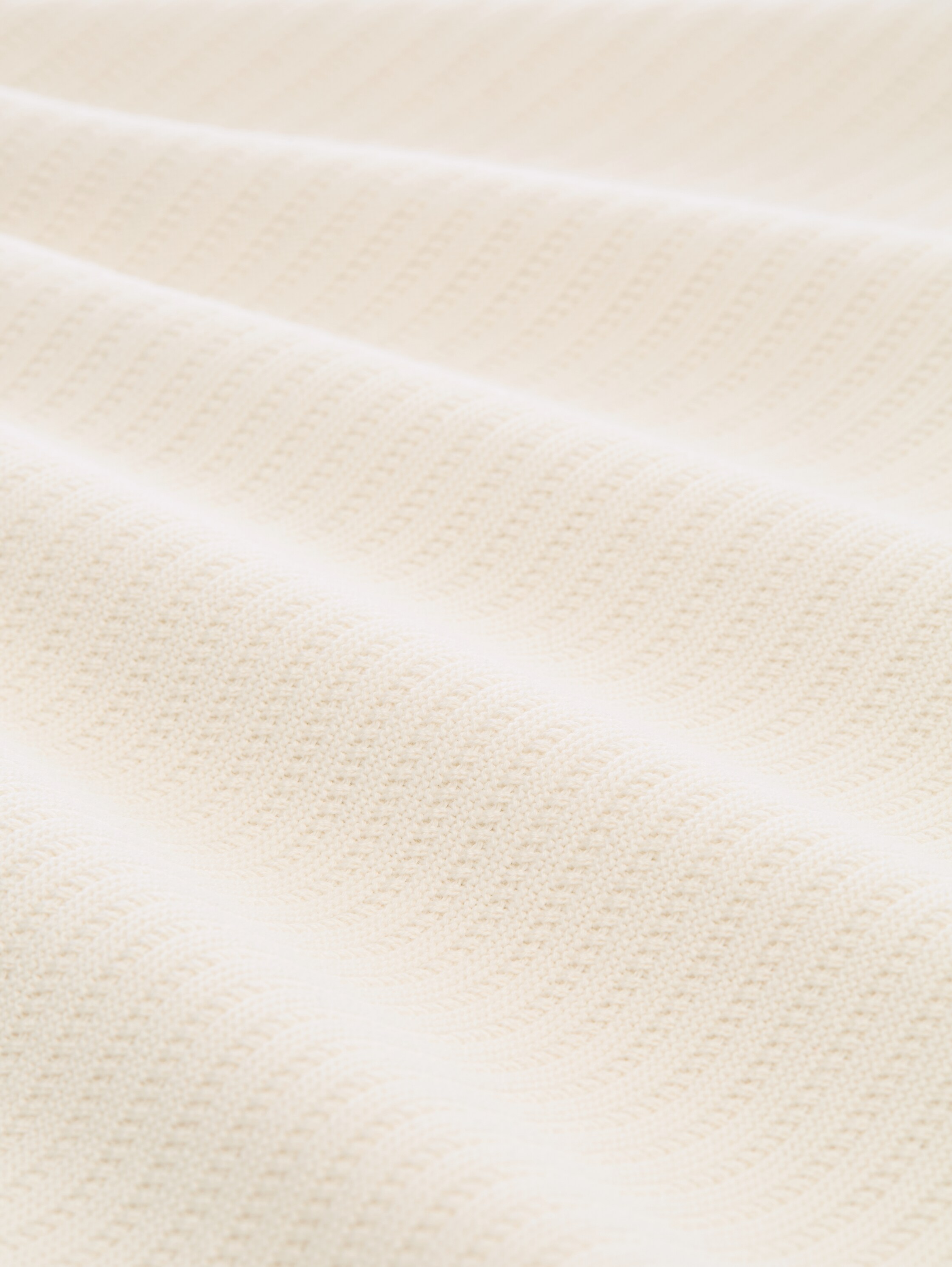 Strickpullover mit Polokragen - gardenia_white - 