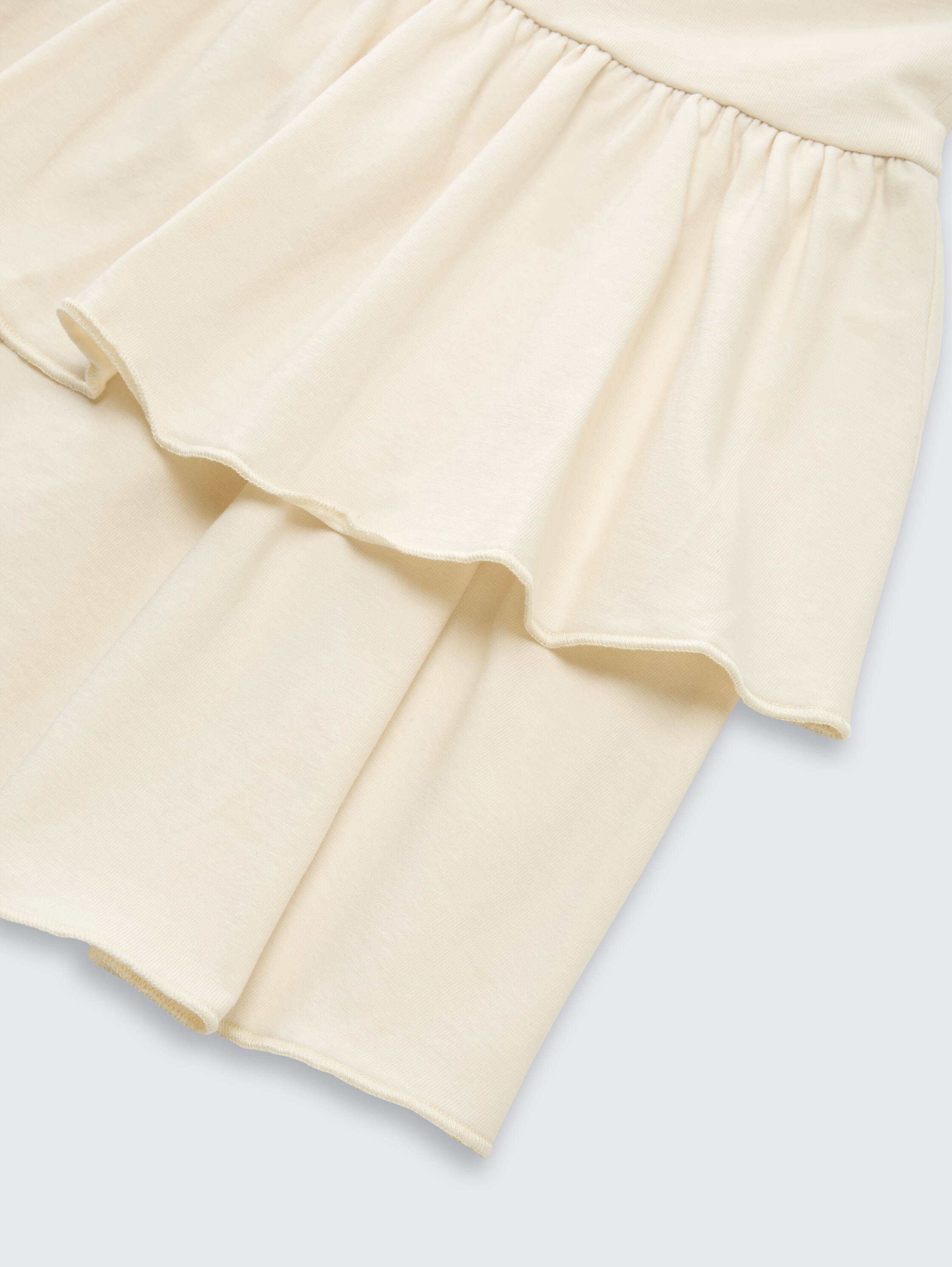 Minirok met volant - wool_white - 