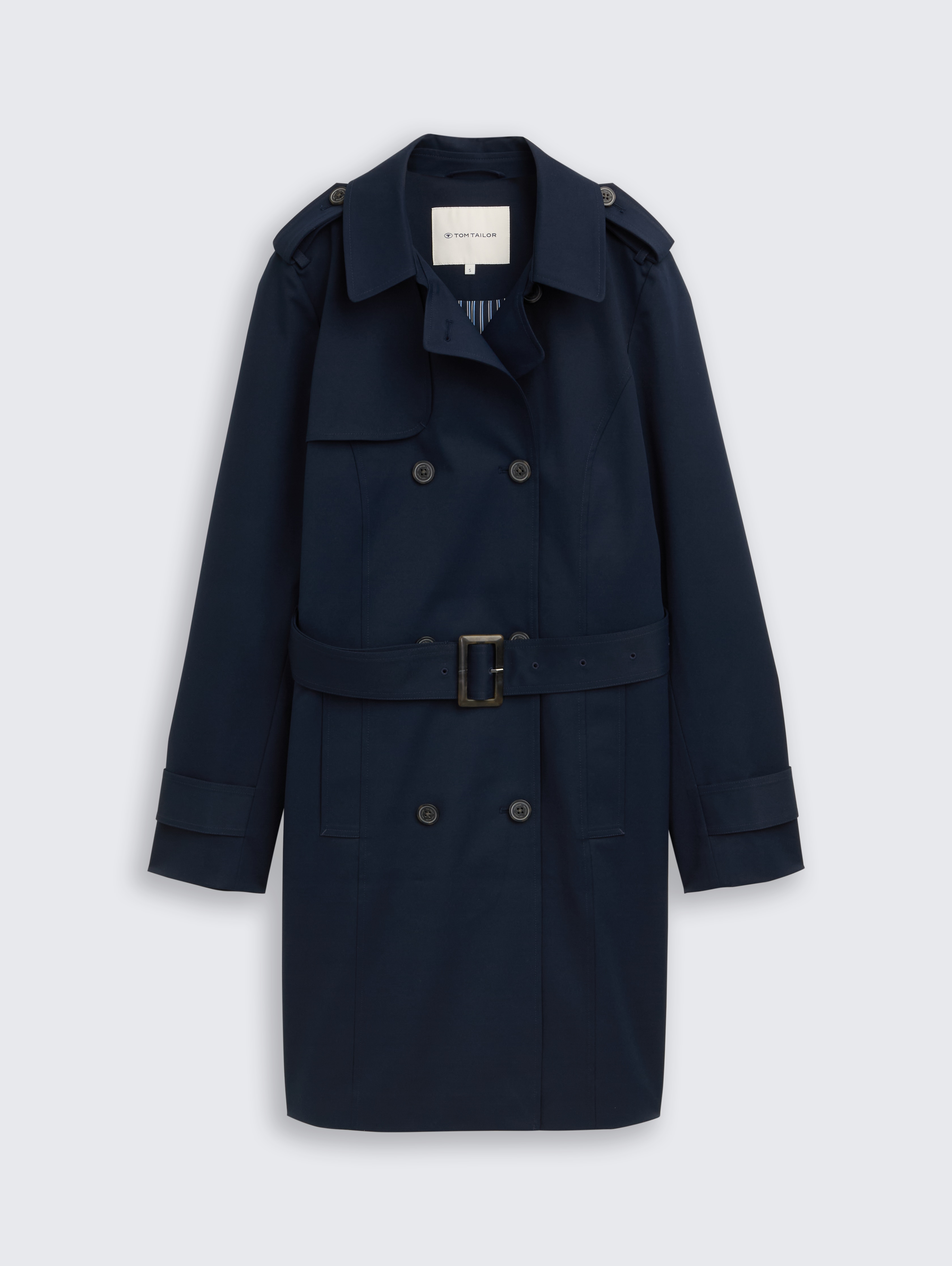 Trenchcoat aus wasserabweisendem Material von Women, sky captain blue