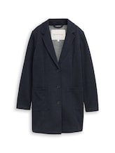 Nicht ausgewählt, Slim Fit Mantel mit aufgesetzten Taschen von Tom Tailor, blau