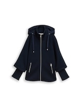 Ausgewählt, Scuba Cape Jacke mit Kapuze von Tom Tailor, blau