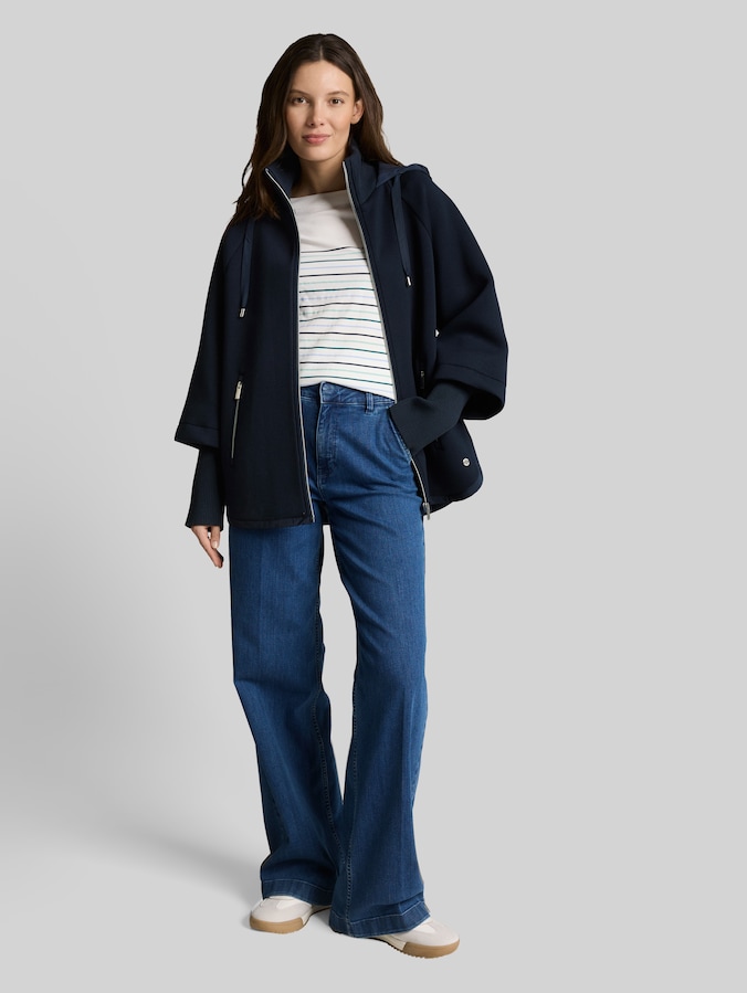 Scuba Cape Jacke mit Kapuze von Women, sky captain blue