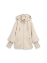 Nicht ausgewählt, Scuba Cape Jacke mit Kapuze von Tom Tailor, braun